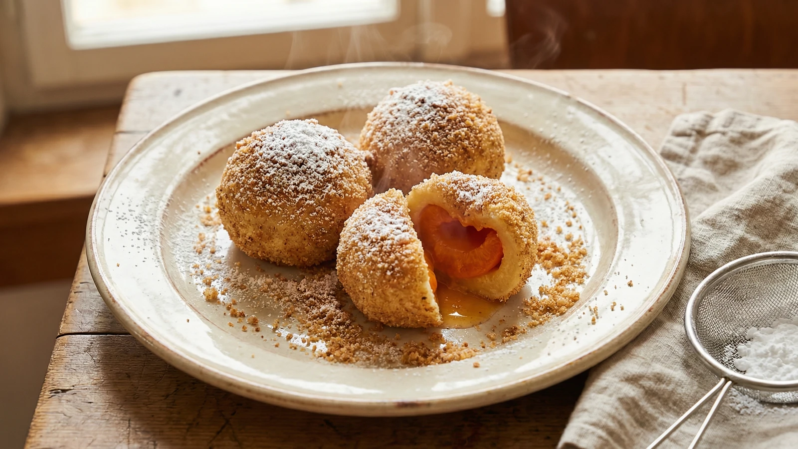 Marillenknödel (Apricot Dumplings)
