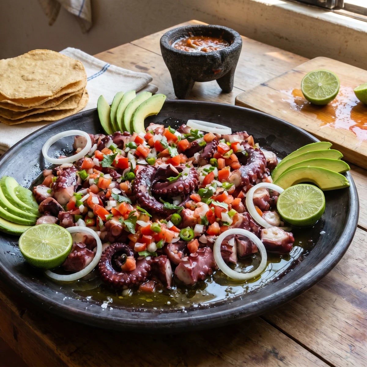 Pulpo Enamorado del Pacífico Oaxaqueño