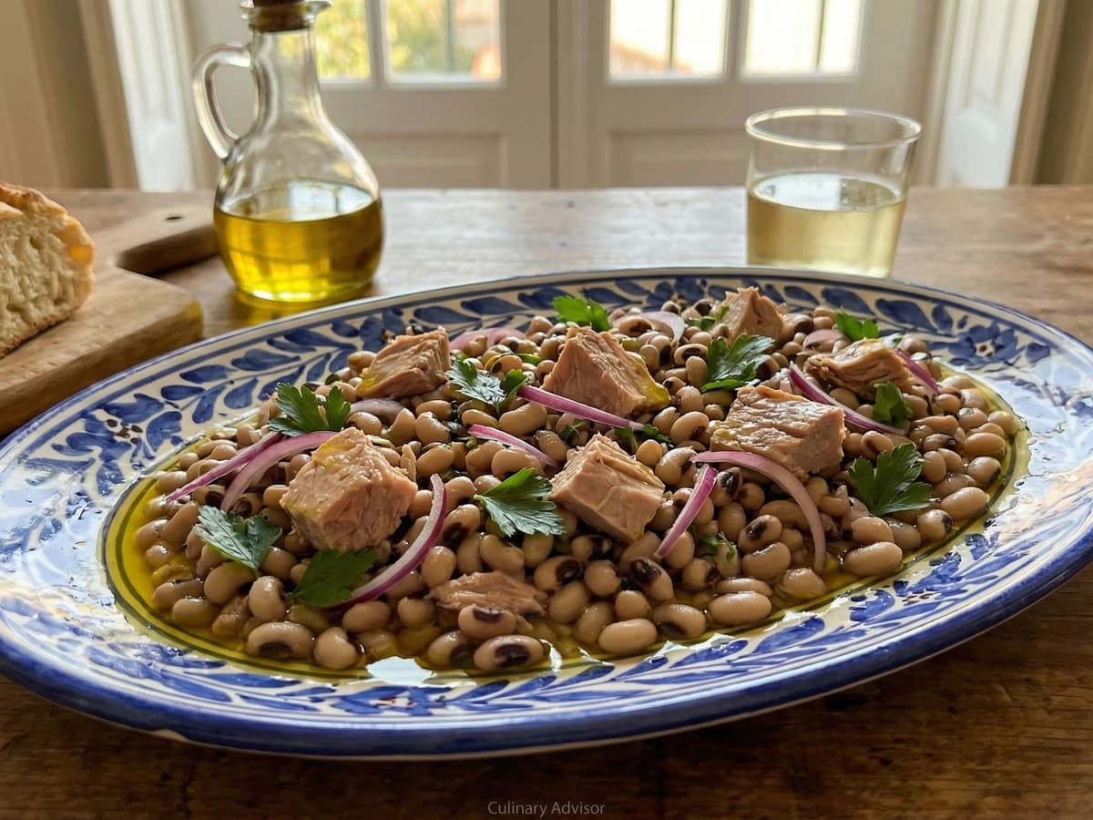 Salada de Feijão Frade com Atum - Chef Margarida