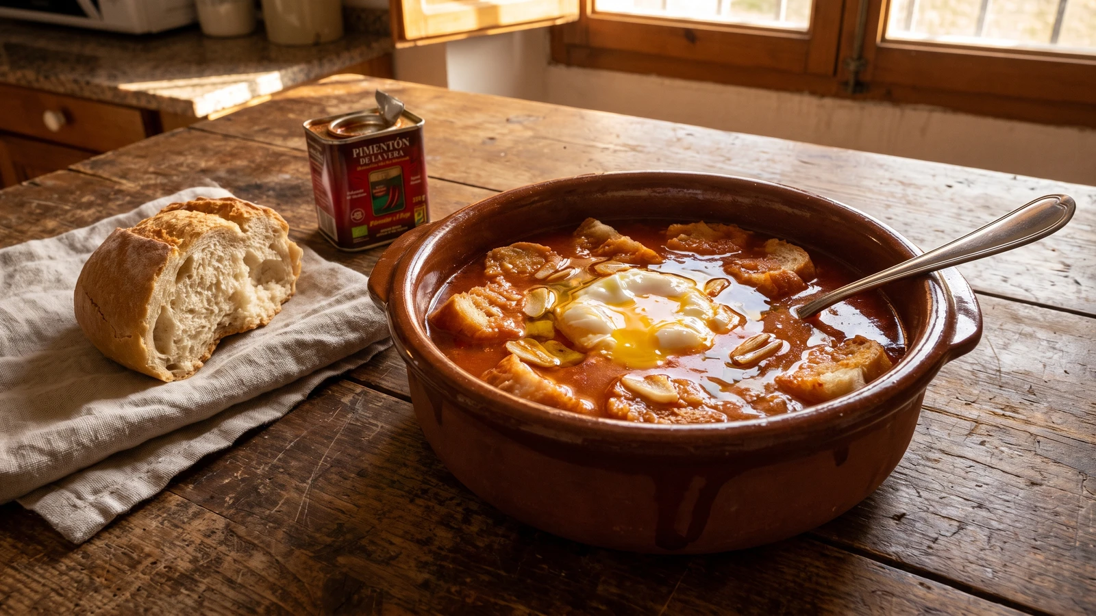 Sopa de Ajo Castellana