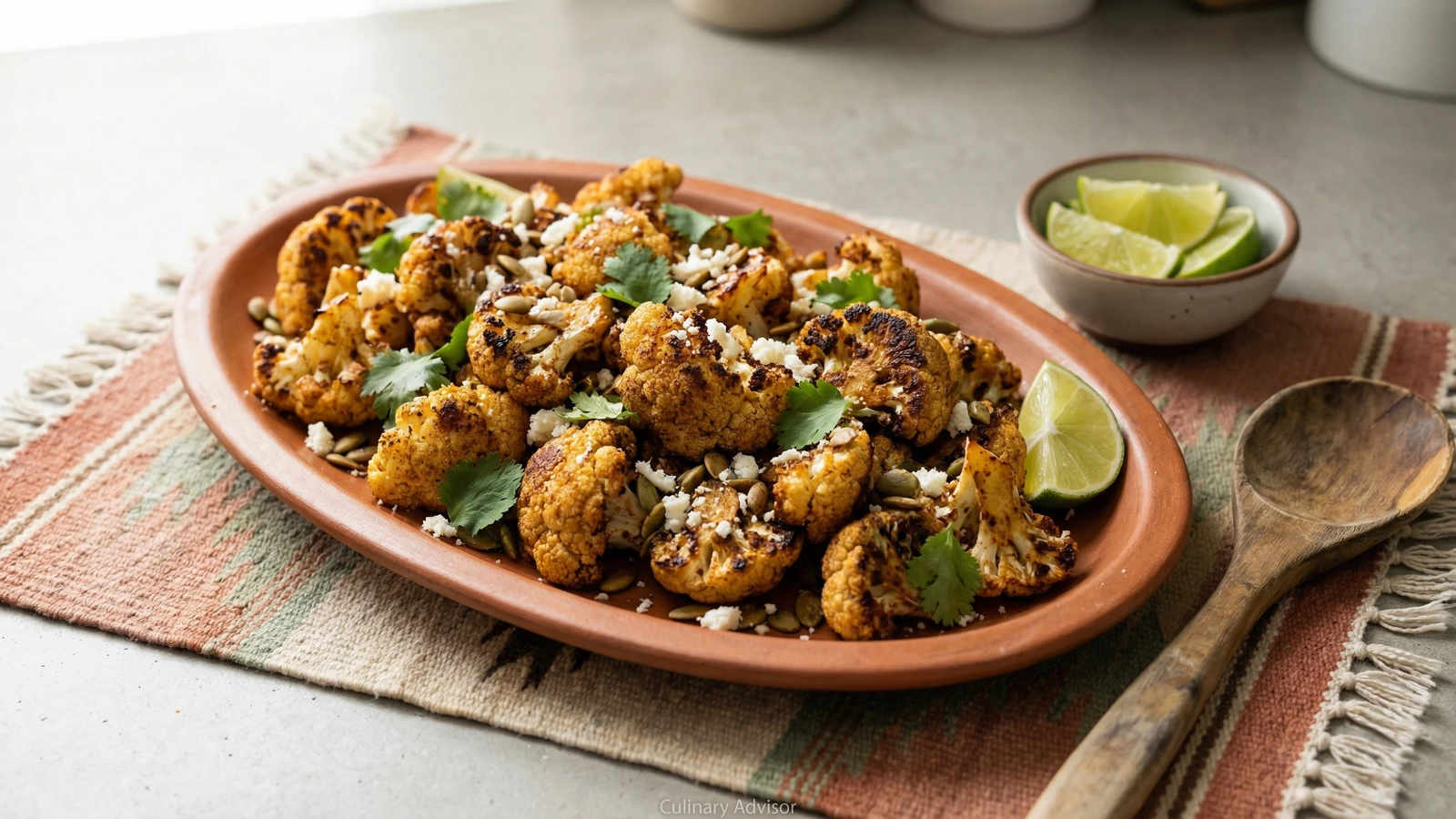 Southwest Roasted Cauliflower