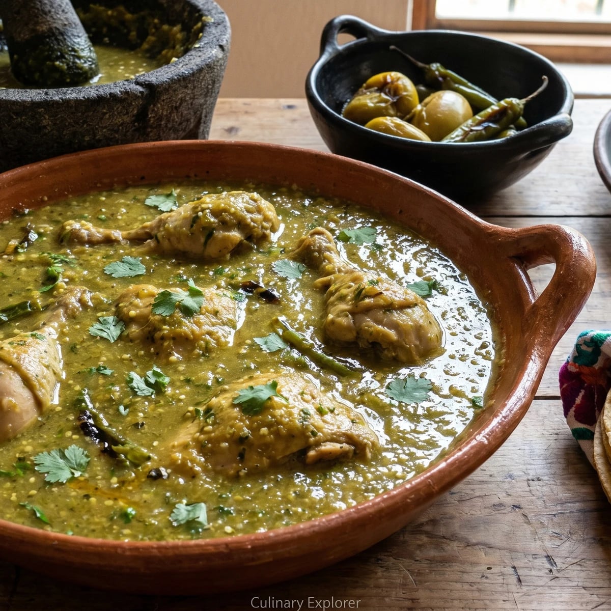 Atápakua Verde con Cilantro y Serrano