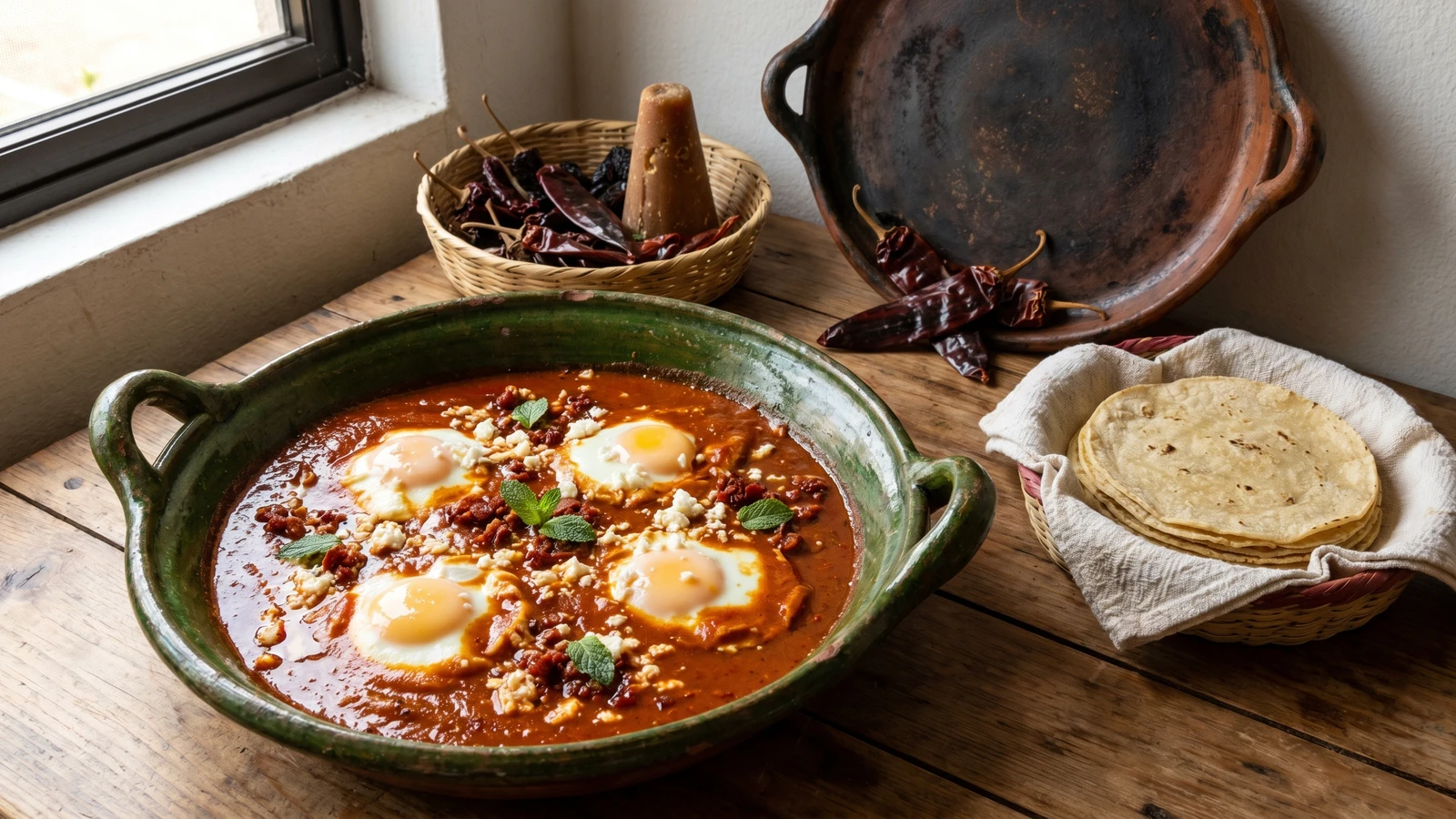 Huevos en Xandúcata Moreliana