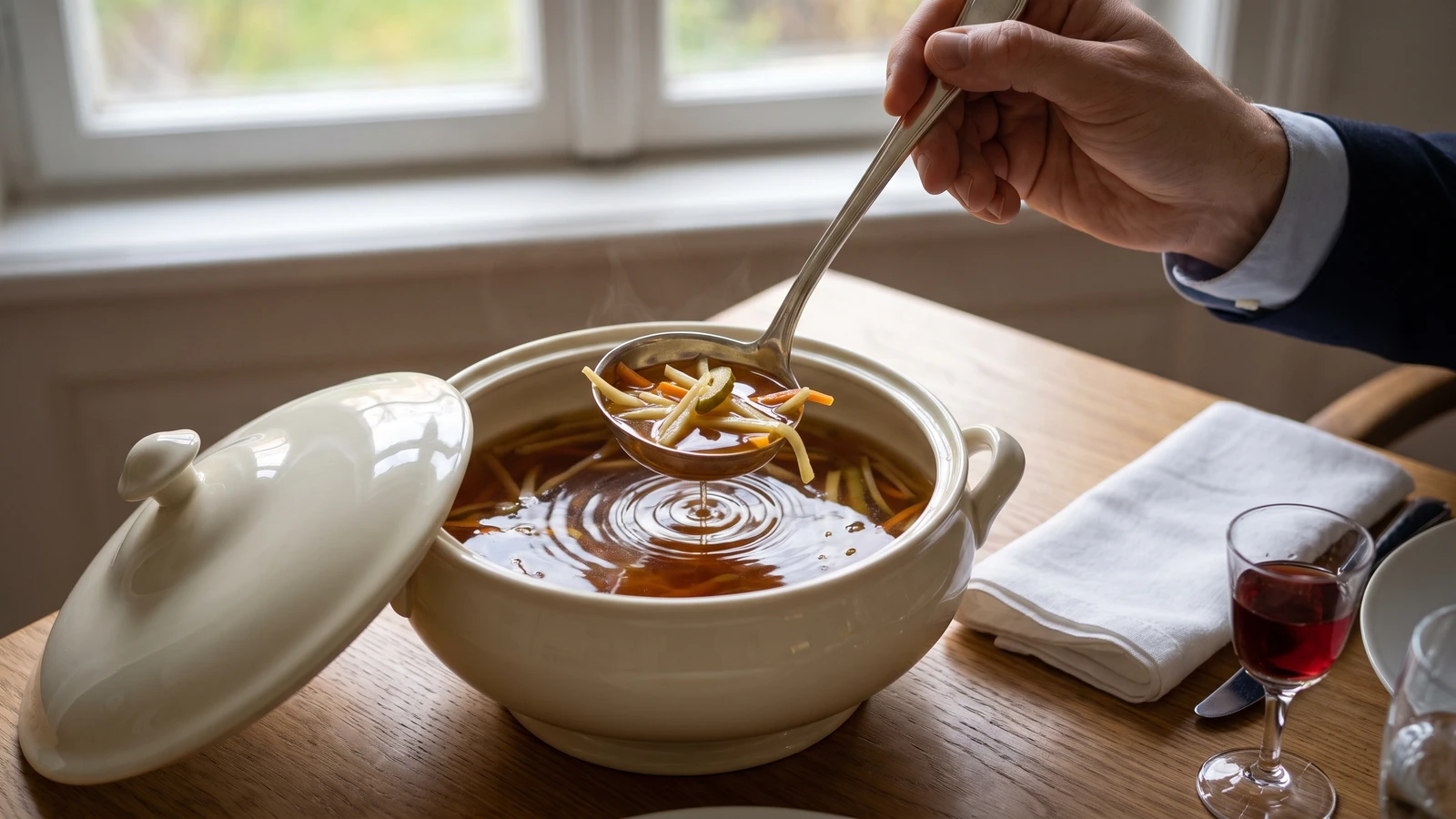 Consommé Olga