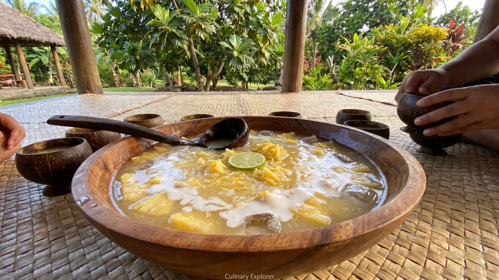 Vaifala (Sāmoan Pineapple Water with Coconut Cream)