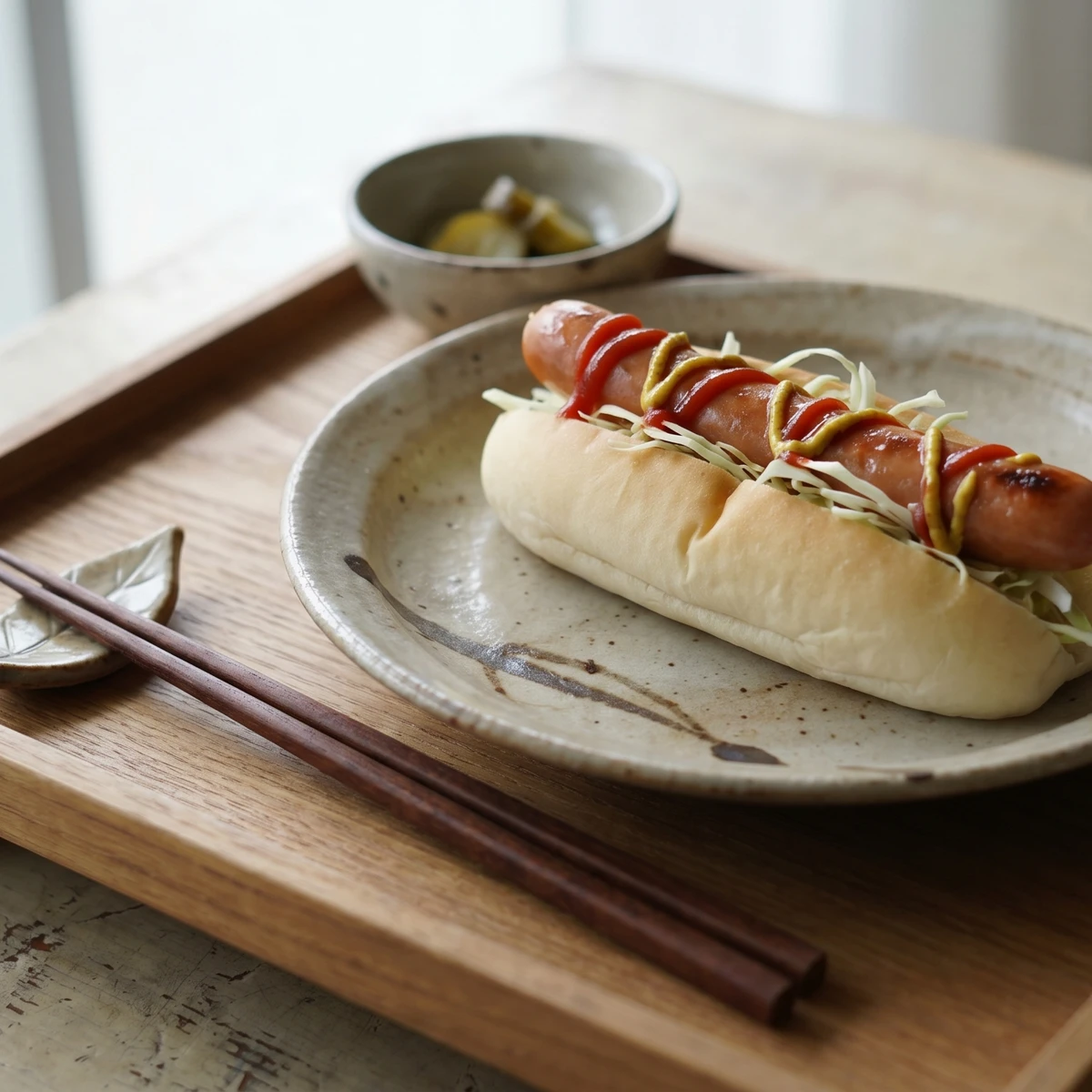 Japanese Hot Dog (ホットドッグ, Hottodoggu)