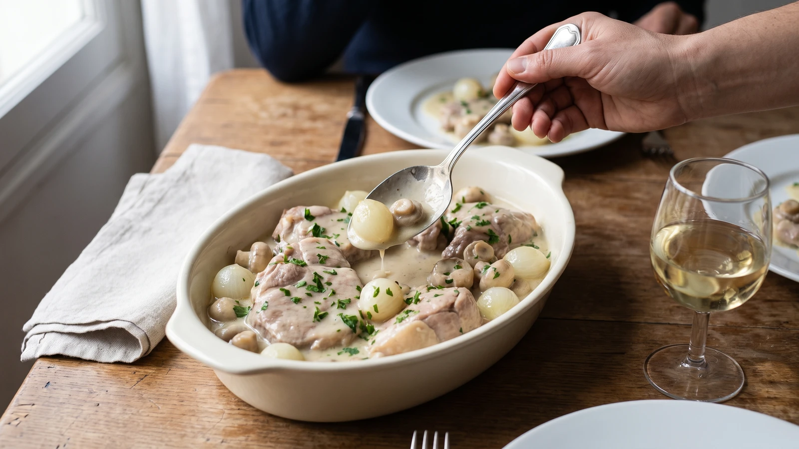 Blanquette de Veau à l’Ancienne