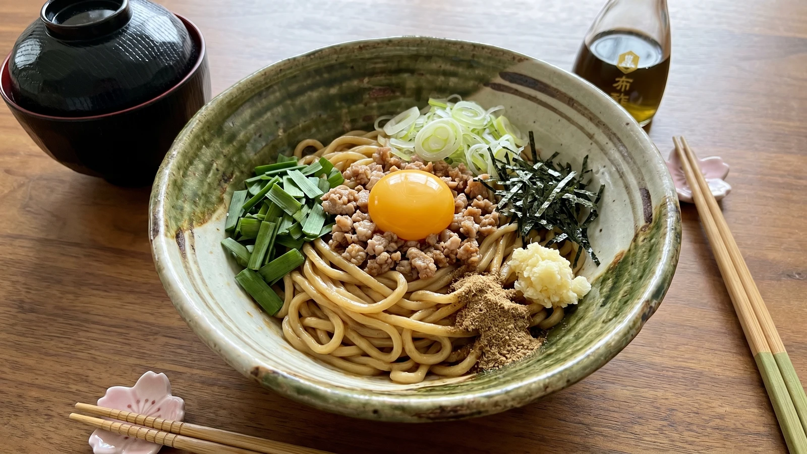 Taiwan Mazesoba (台湾まぜそば, Nagoya brothless spicy noodles)