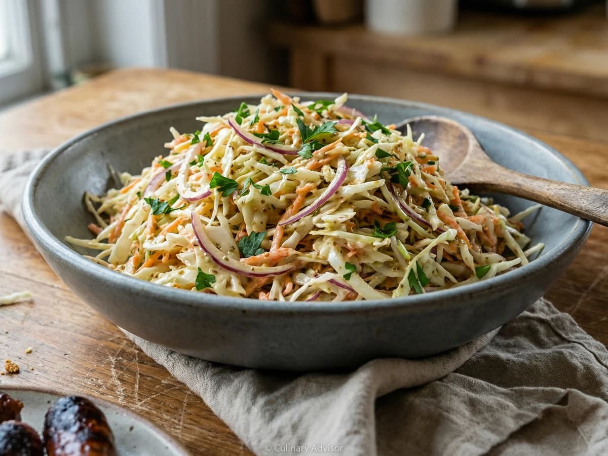 Proper Homemade Coleslaw - Chef Thomas