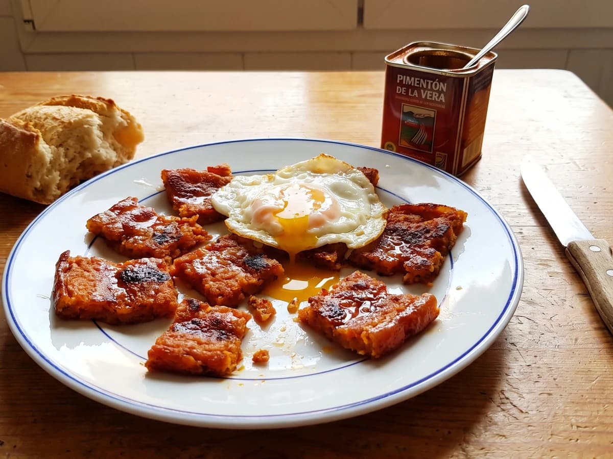 Farinato Salmantino con Huevos - Chef Isabel