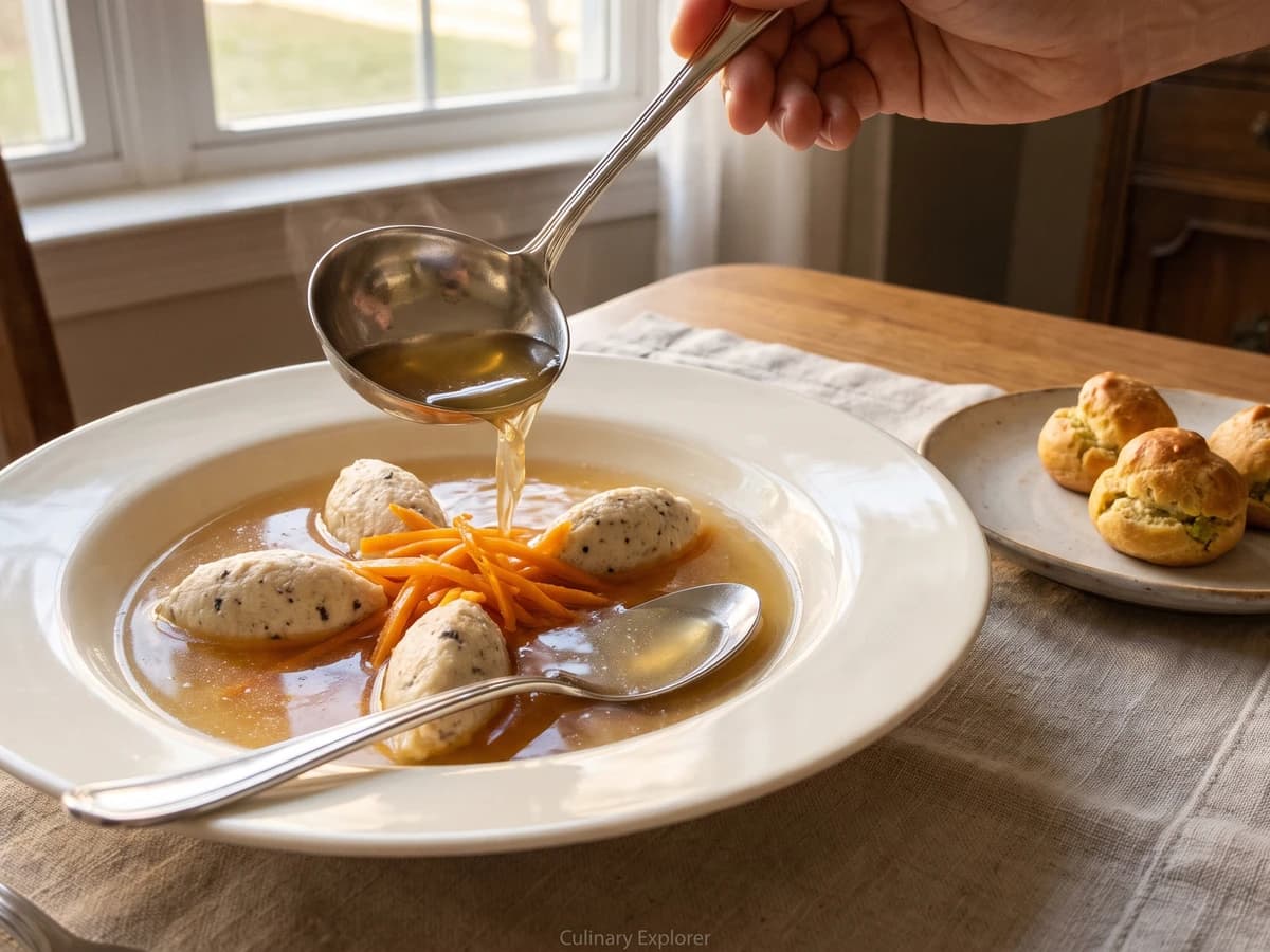 Consommé Tosca - Chef Juliette