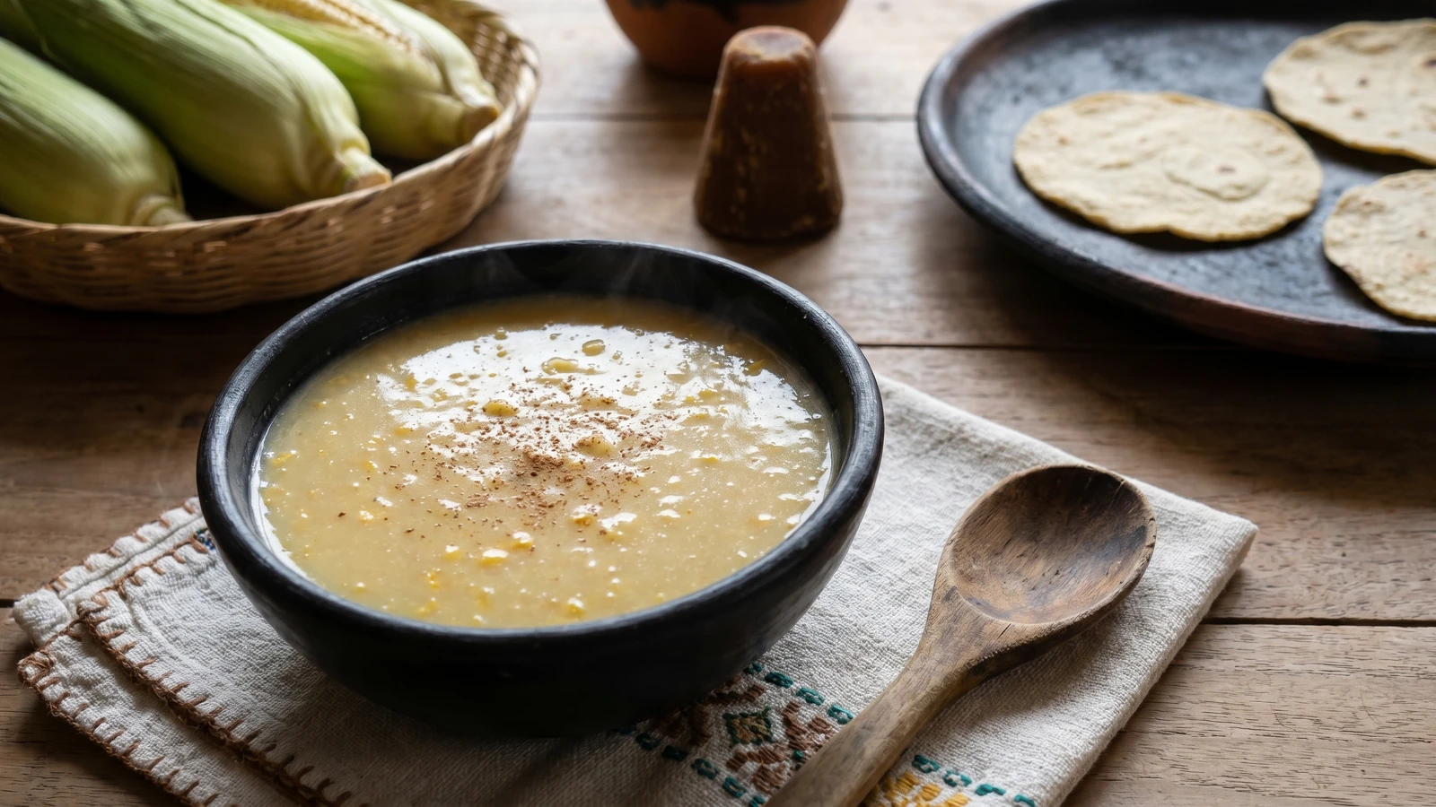 Atole de Elote Tierno Chiapaneco