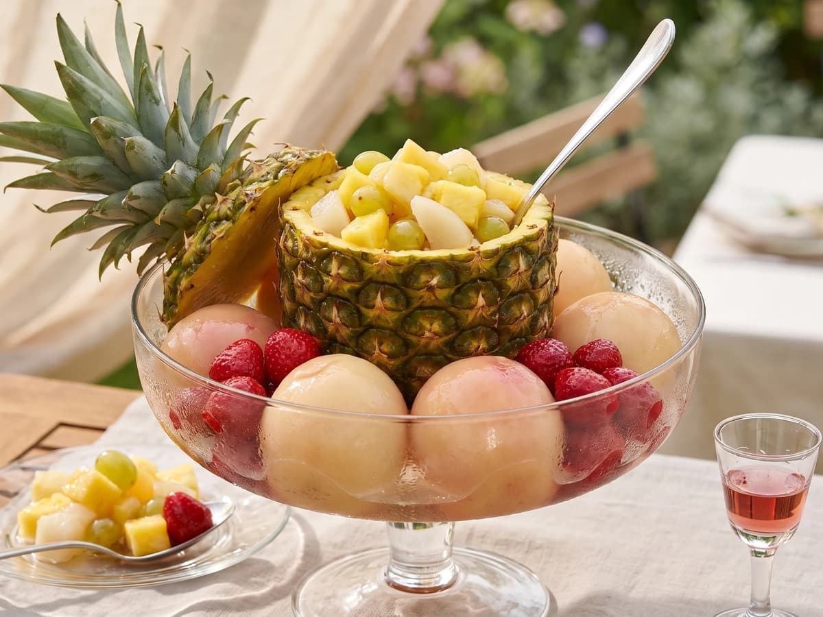 Pine-apple à la Royale - Chef Juliette