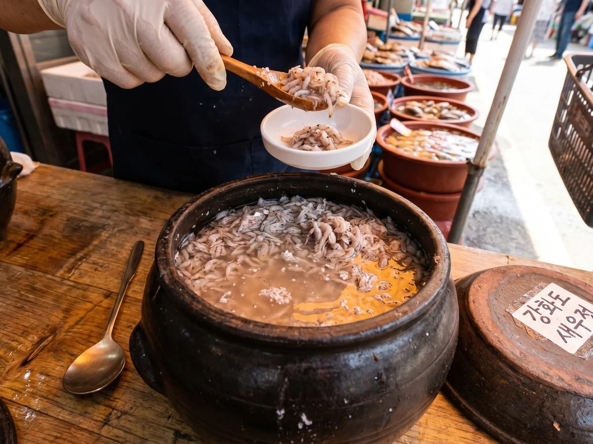 Saeu-jeot (Salted Shrimp) - Chef Jeong-sun