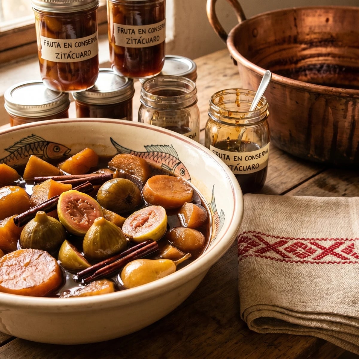 Zitácuaro Lenten Fruit Preserves (Fruta en Conserva)