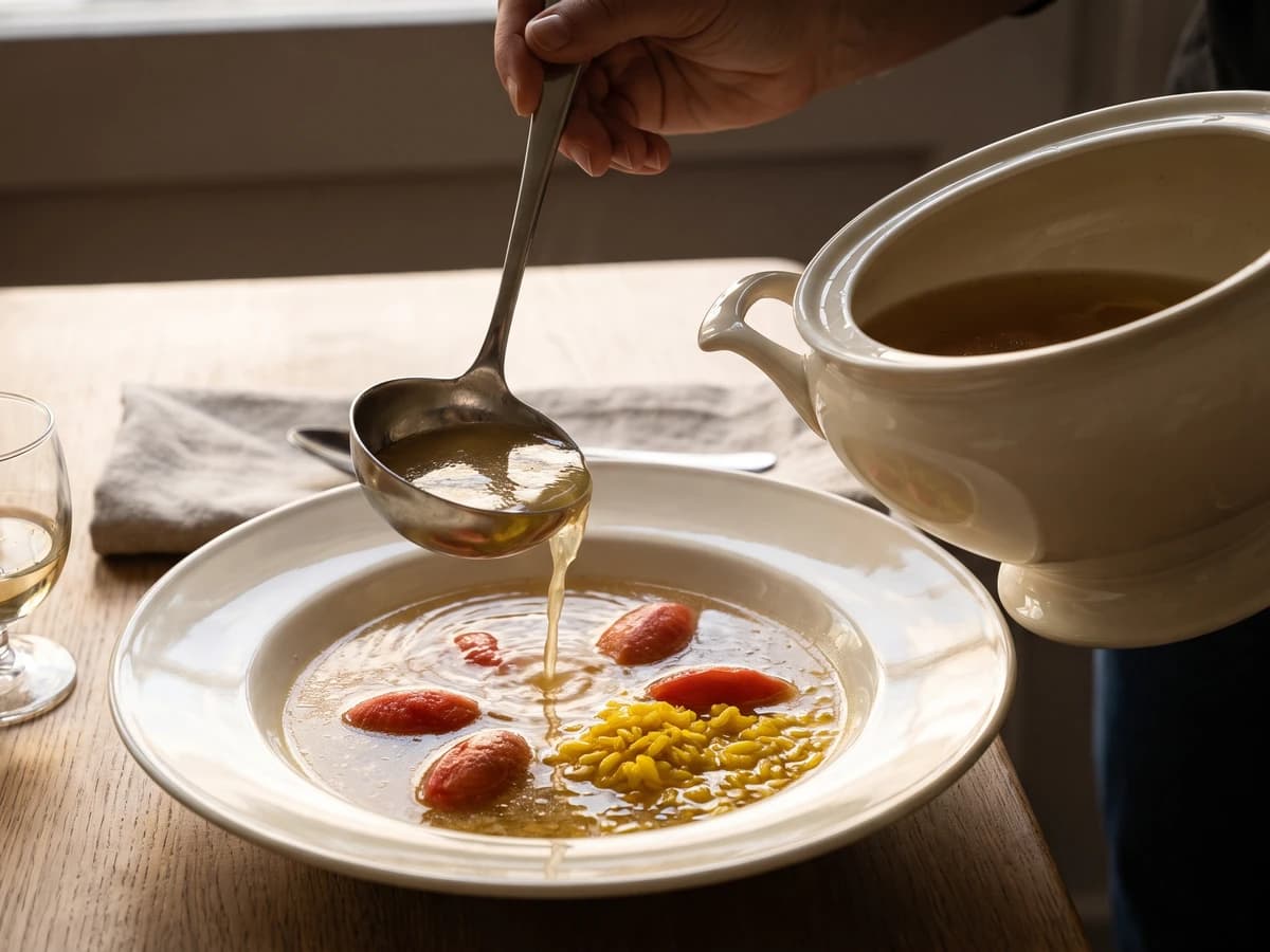 Consommé Mireille - Chef Juliette
