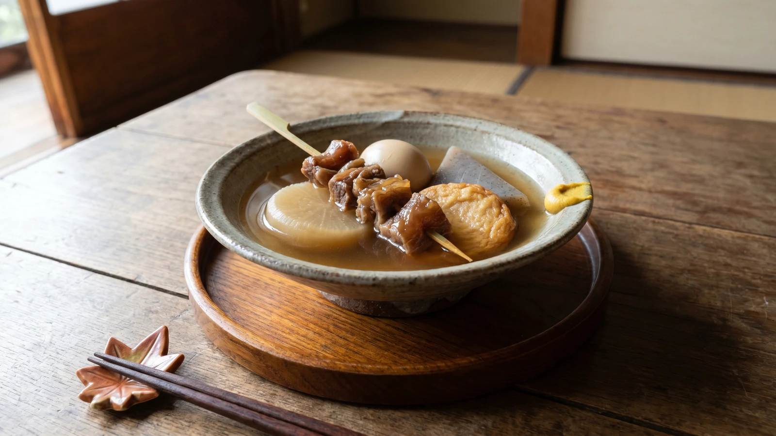 Beef Tendon Oden (牛すじおでん, Gyūsuji Oden)