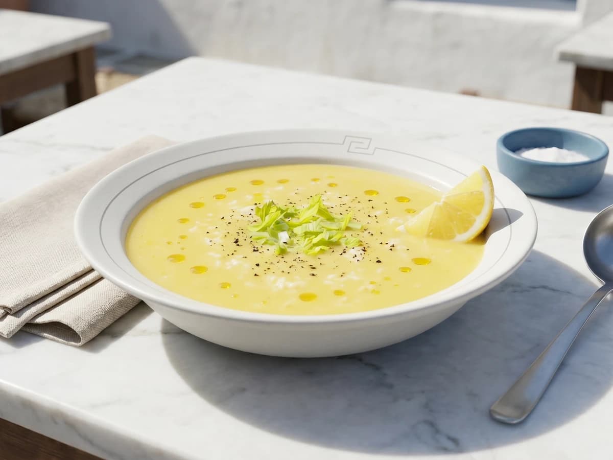 Macedonian Kotosoupa Avgolemono (Κοτόσουπα Αυγολέμονο) - Chef Dimitra