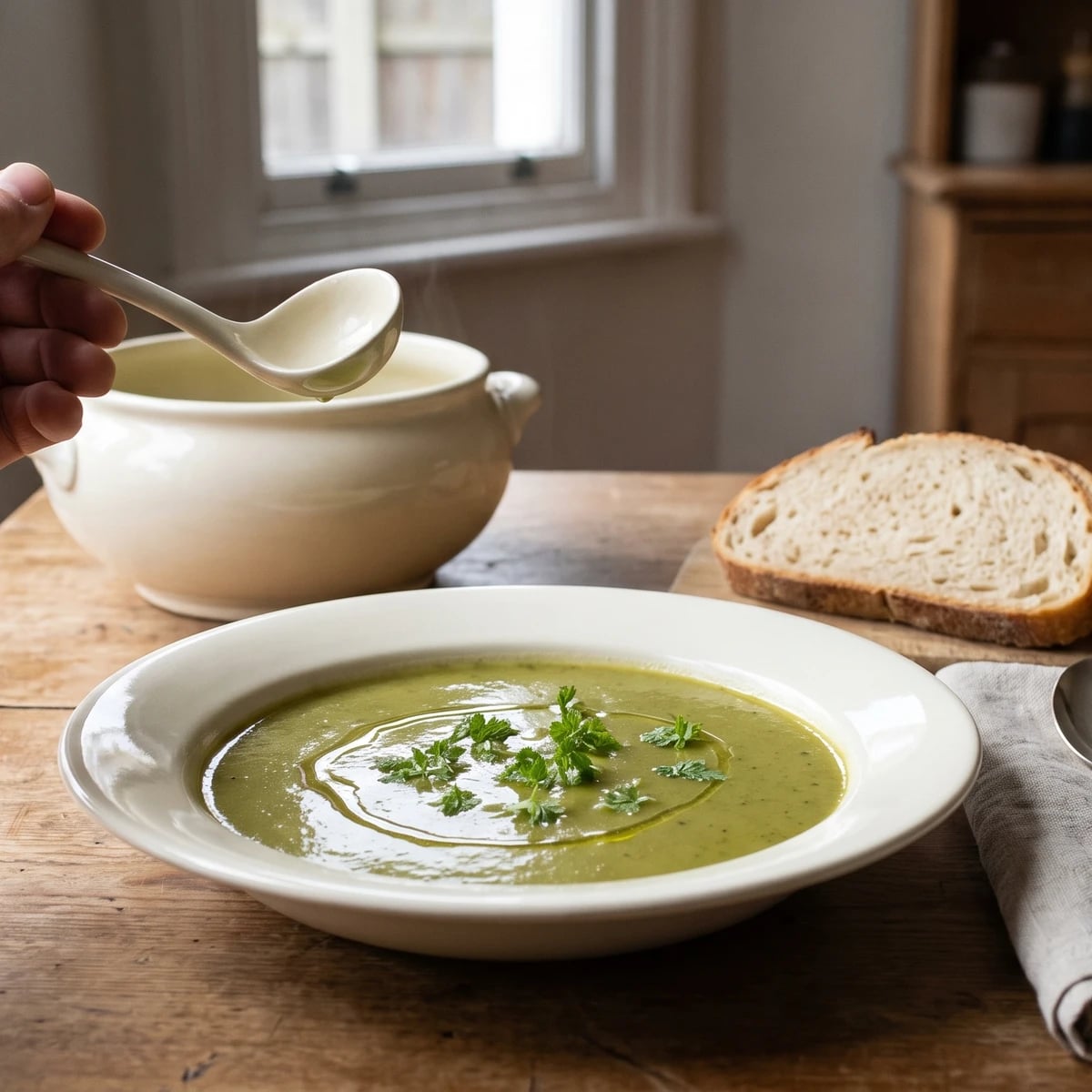 Potage aux Herbes