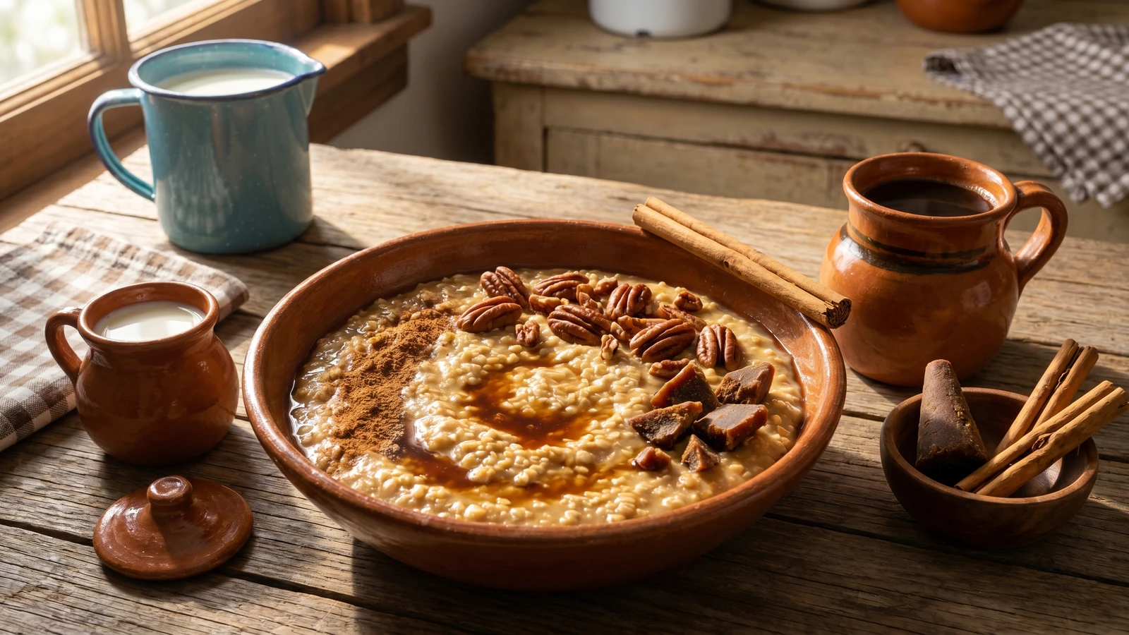 Avena con Piloncillo y Canela Norteña