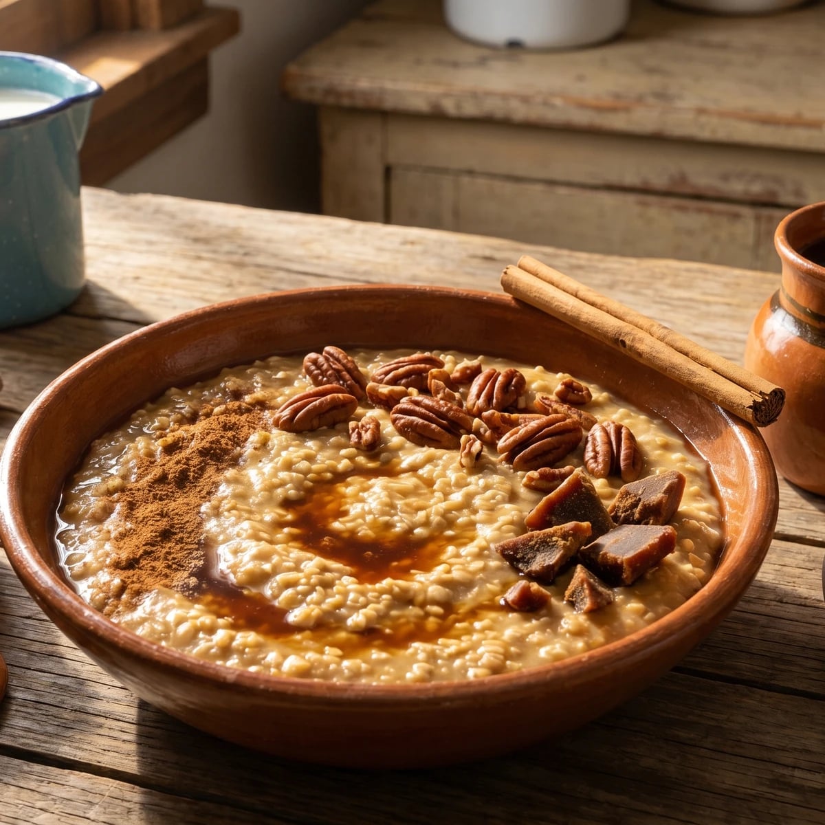 Avena con Piloncillo y Canela Norteña