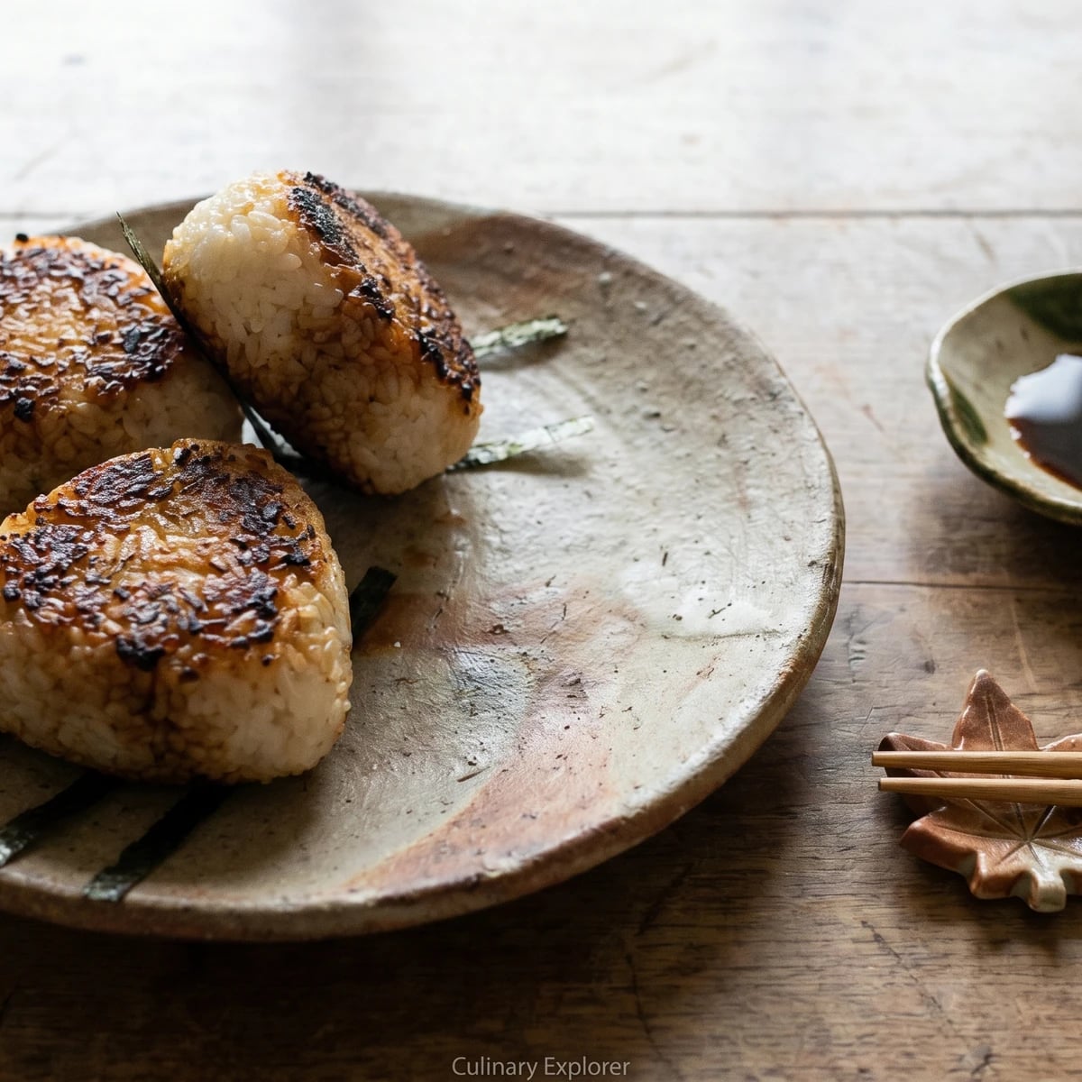 Grilled Rice Balls (焼きおにぎり, Yaki Onigiri)