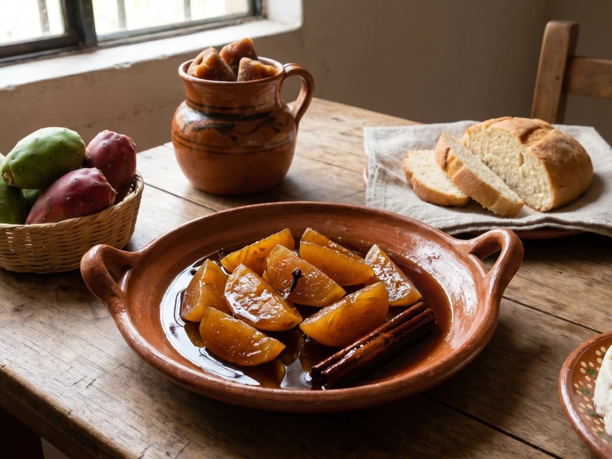 Xoconostles en Almíbar del Bajío - Chef Lupita