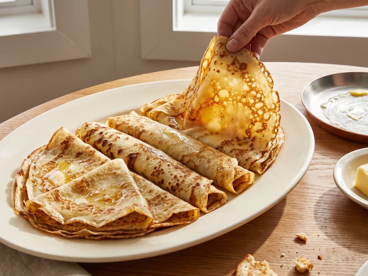 Preparations for Pancakes and Pannequets - Chef Juliette