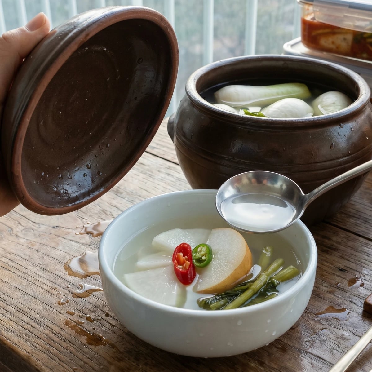 Dongchimi (Winter Radish Water Kimchi)