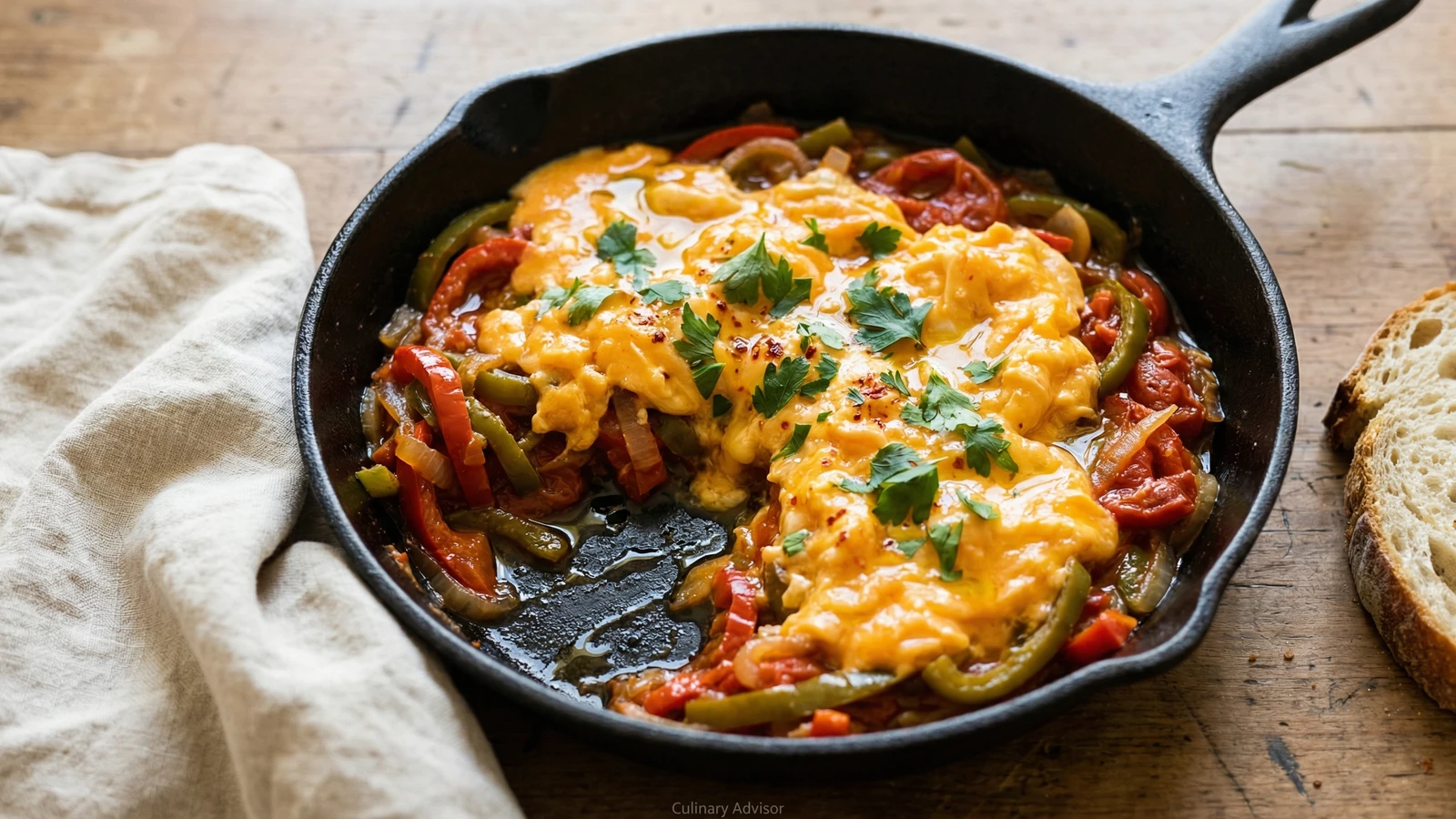Pipérade with Farm-Fresh Eggs