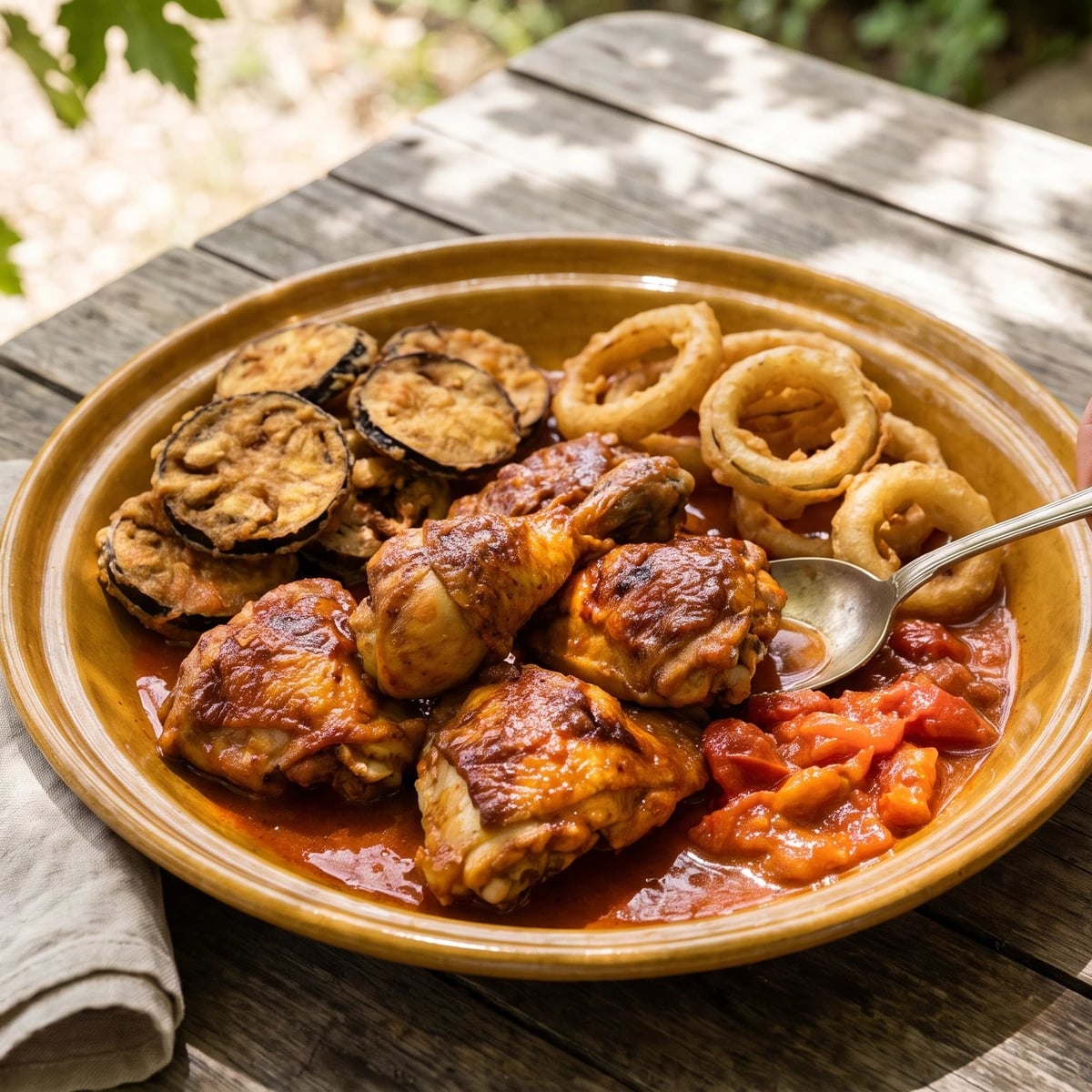 Poulet Sauté Arlésienne
