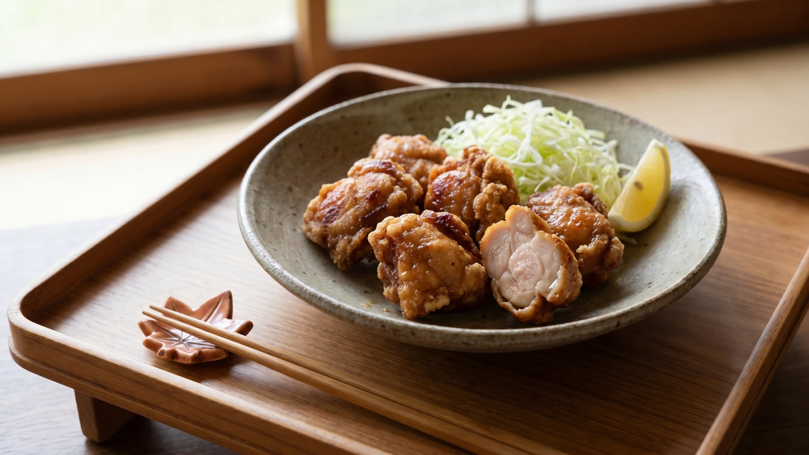 Nakatsu no Karaage (中津の唐揚げ, Nakatsu-style fried chicken)