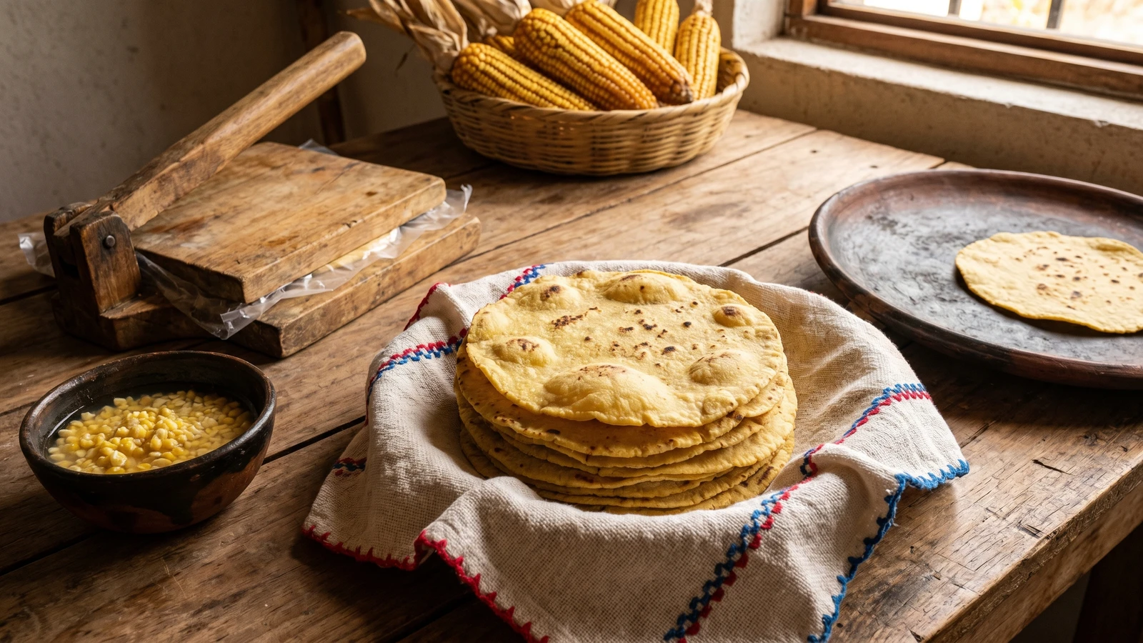 Tortillas de Maíz Tuxpeño