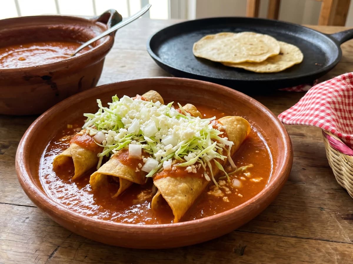 Tacos Dorados Ahogados de Guadalajara - Chef Lupita