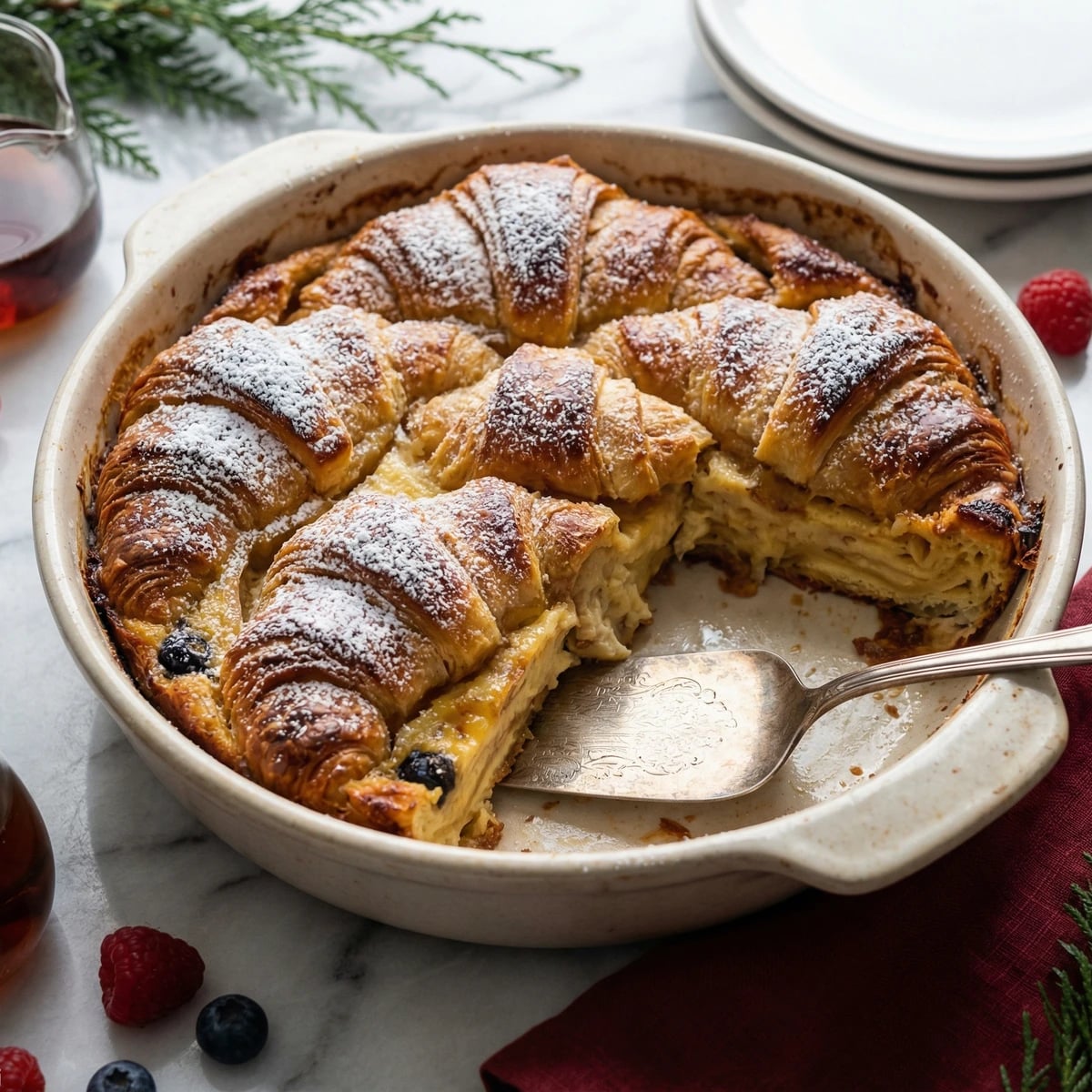 Croissant French Toast Bake