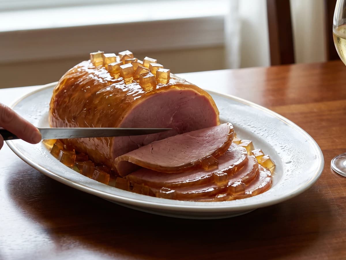 Jambon Froid à la Gelée - Chef Juliette