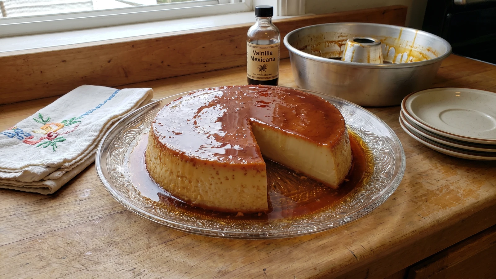 Flan Napolitano