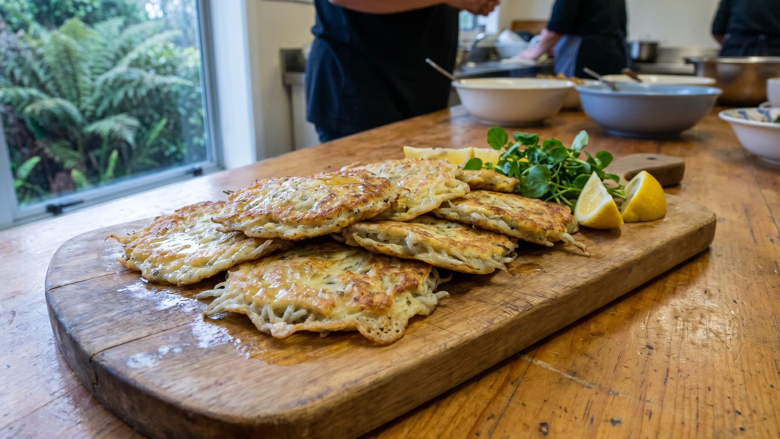 Parai Īnanga (Māori Whitebait Fritters)