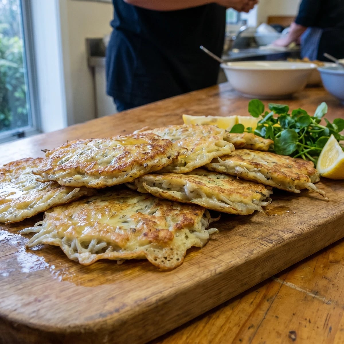 Parai Īnanga (Māori Whitebait Fritters)