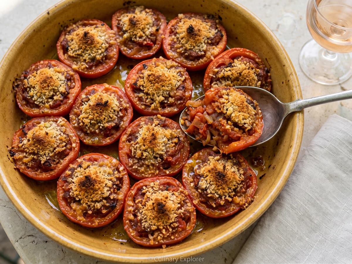 Tomates Farcies à la Provençale - Chef Juliette