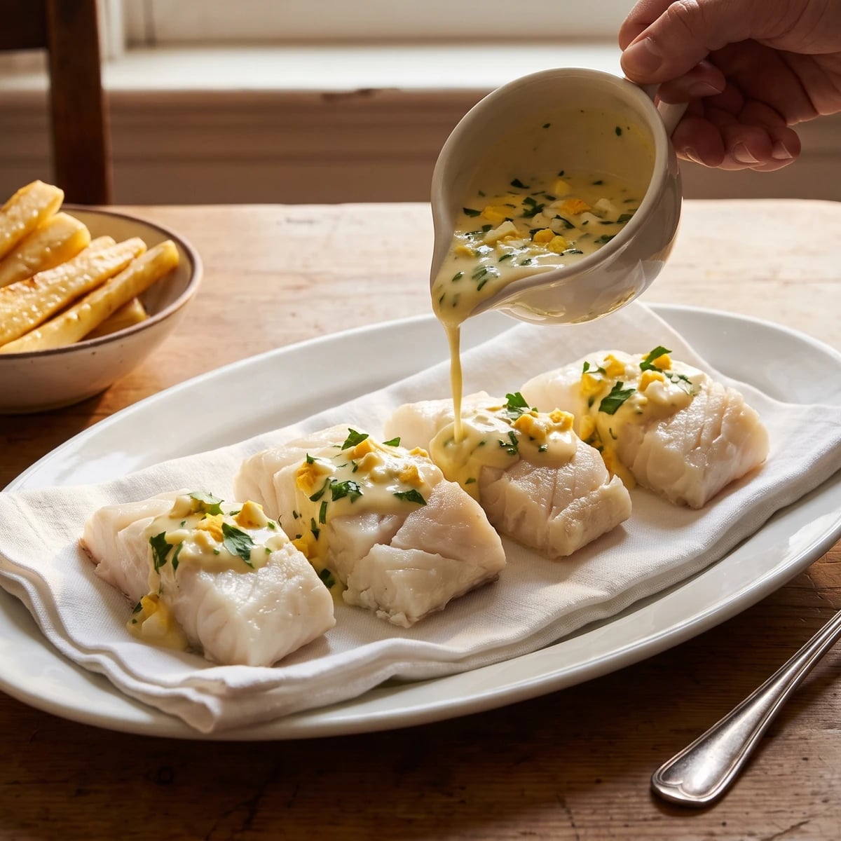 Salted Cod and Morue à l’Anglaise
