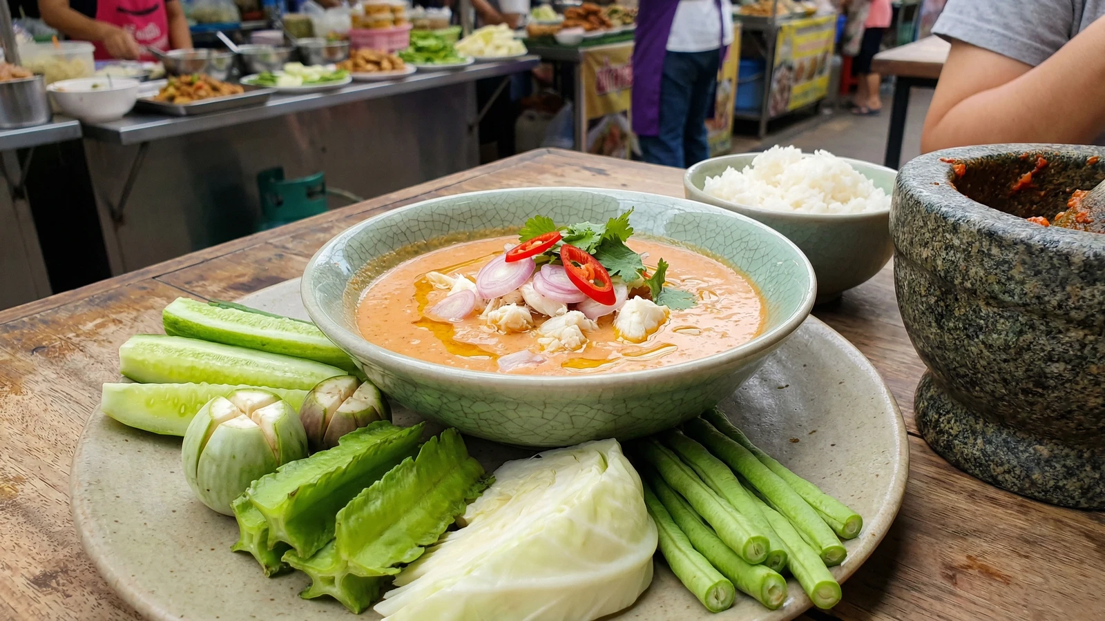 Crab Coconut Cream Dip (Lon Pu)