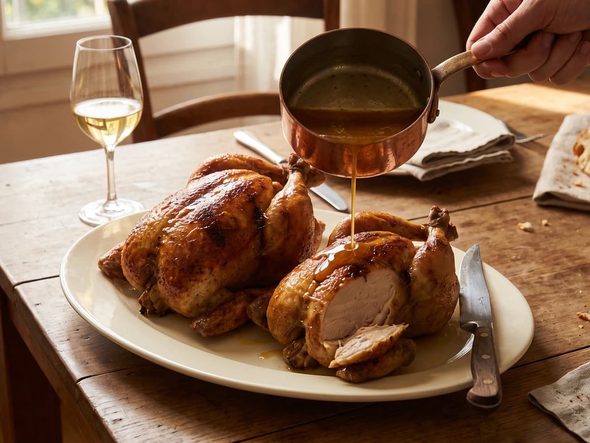 Chicken à la Reine and Spring Chickens - Chef Juliette