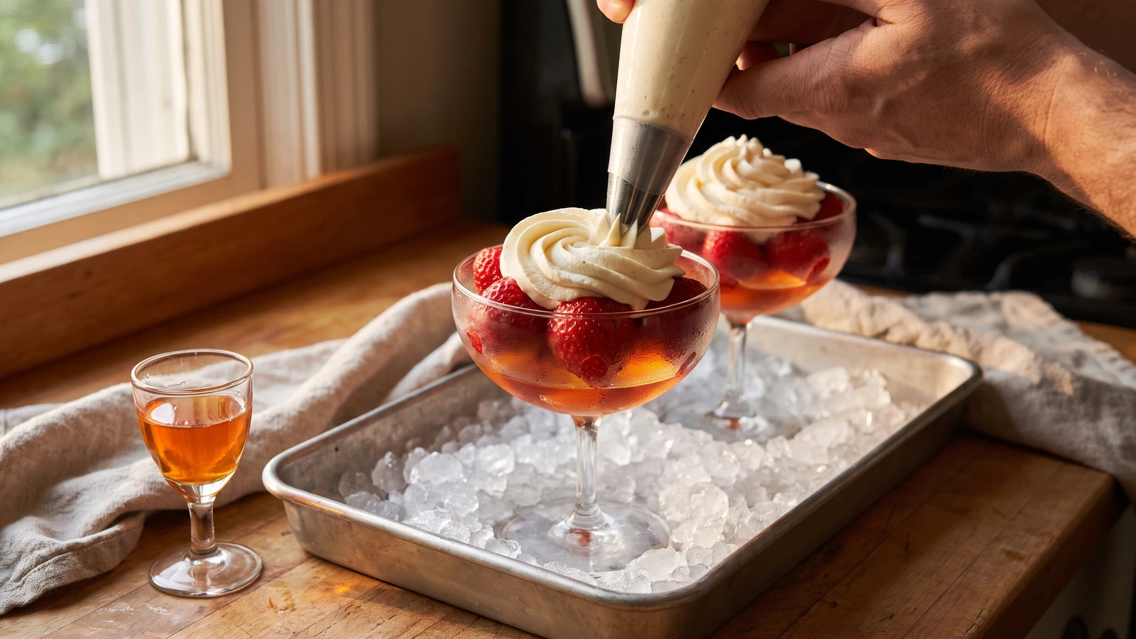 Fraises Romanoff