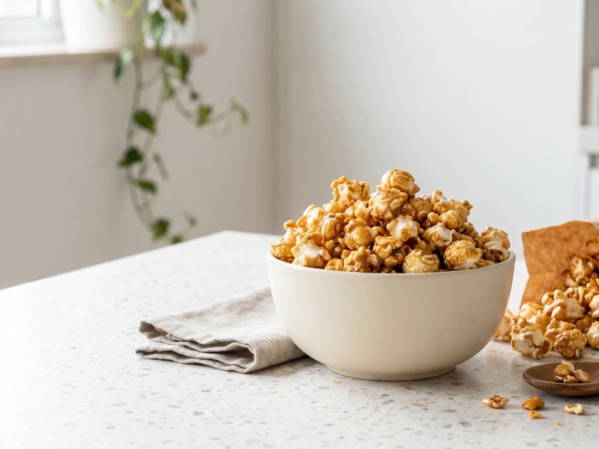 Pipoca Doce Caramelizada