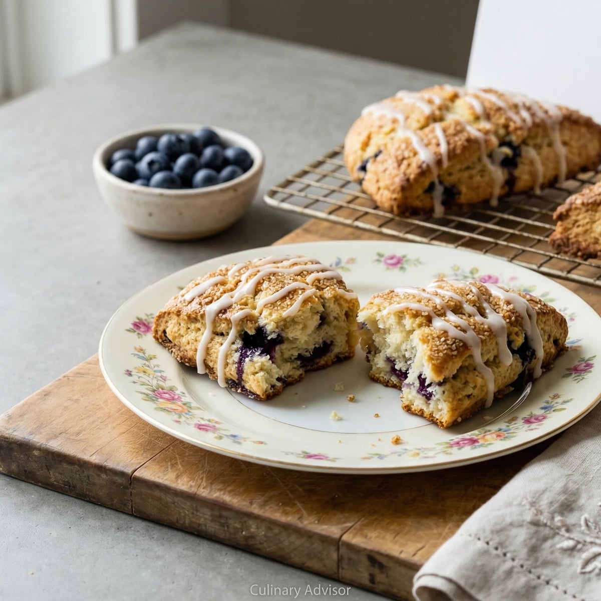 Blueberry Lemon Scones