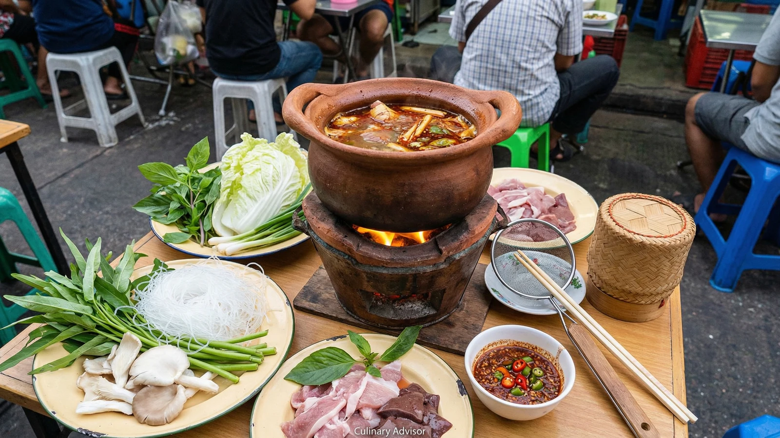 Isan Hot Pot (Jaew Hon)