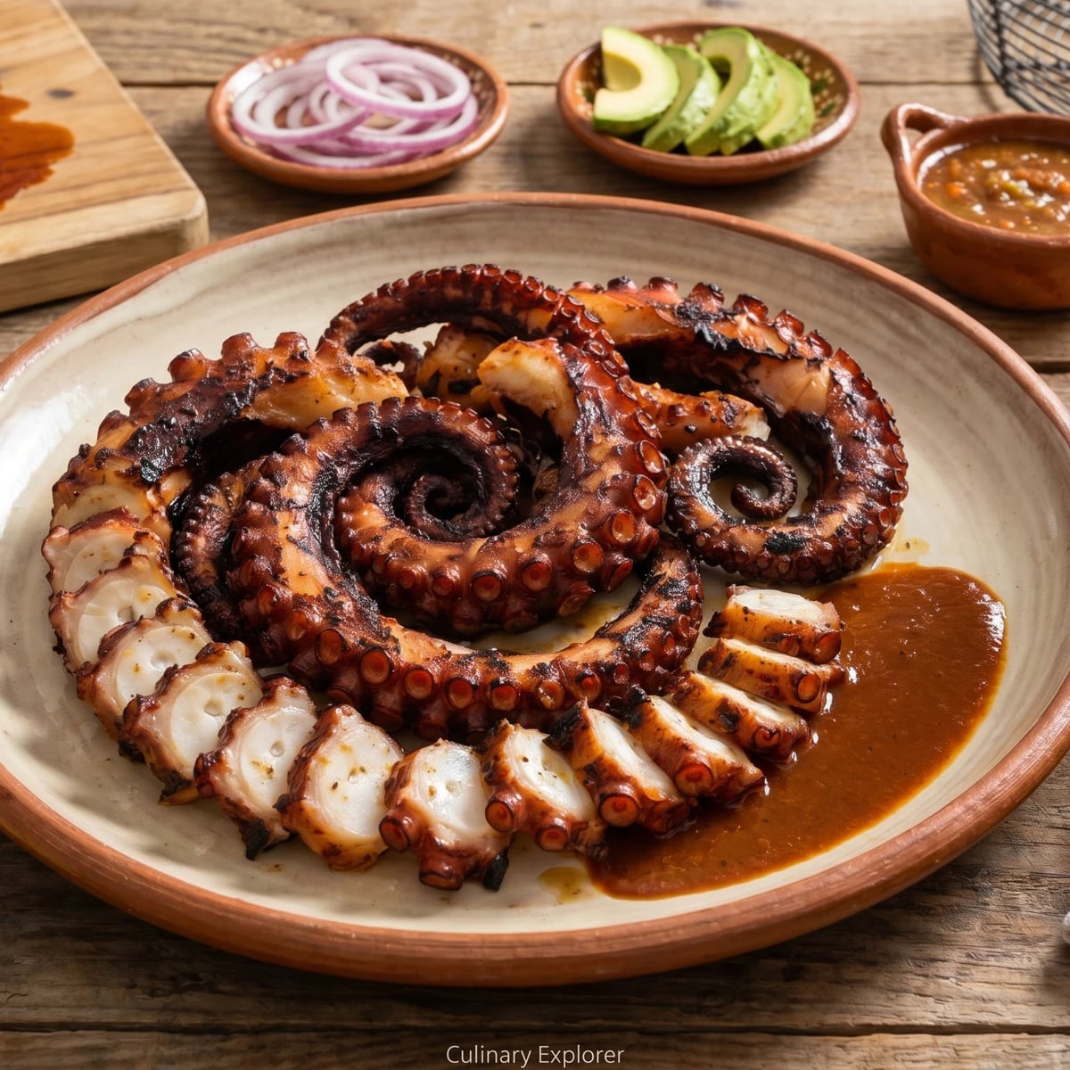 Pulpo Zarandeado Sinaloense