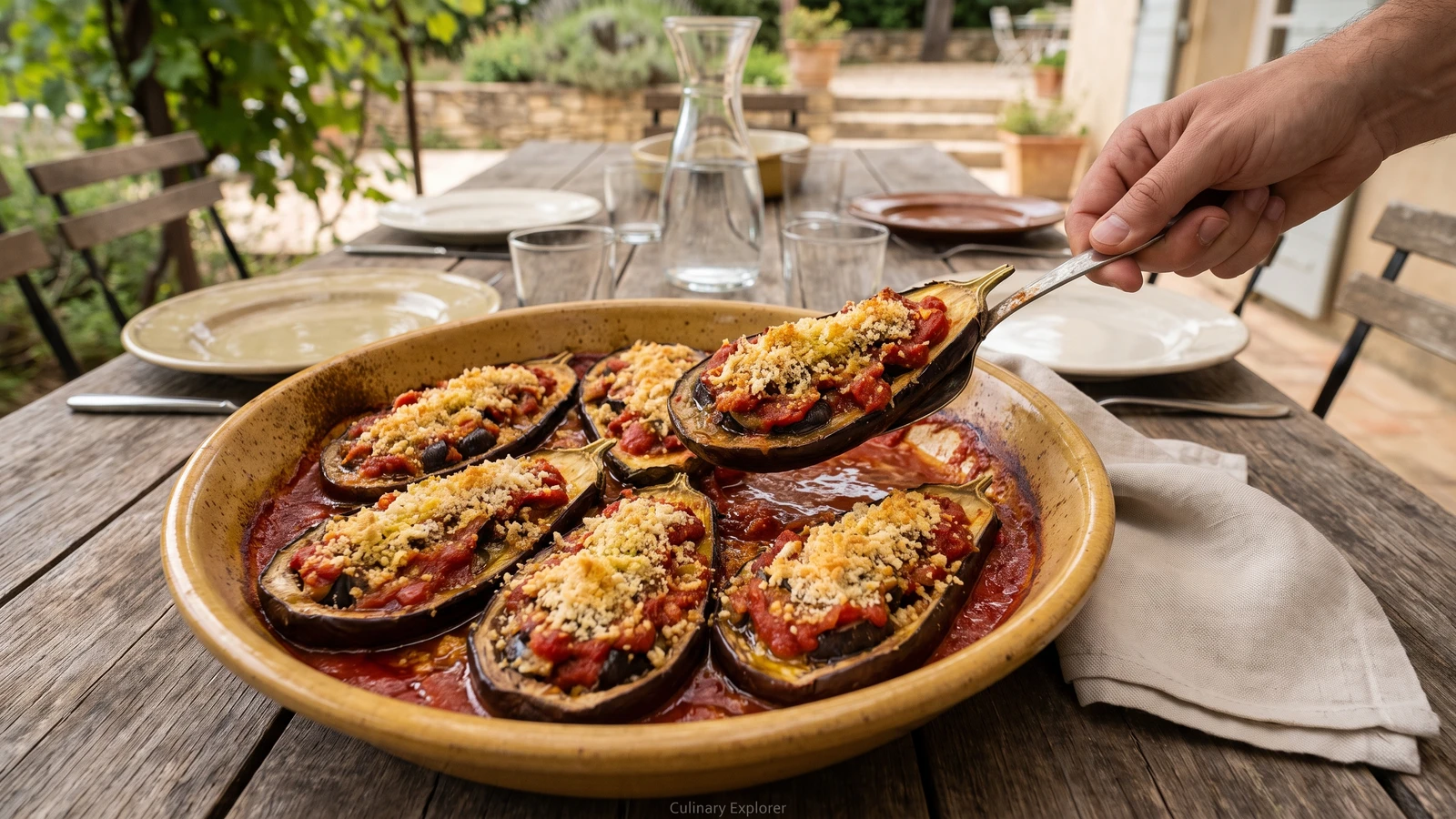 Aubergines à la Provençale