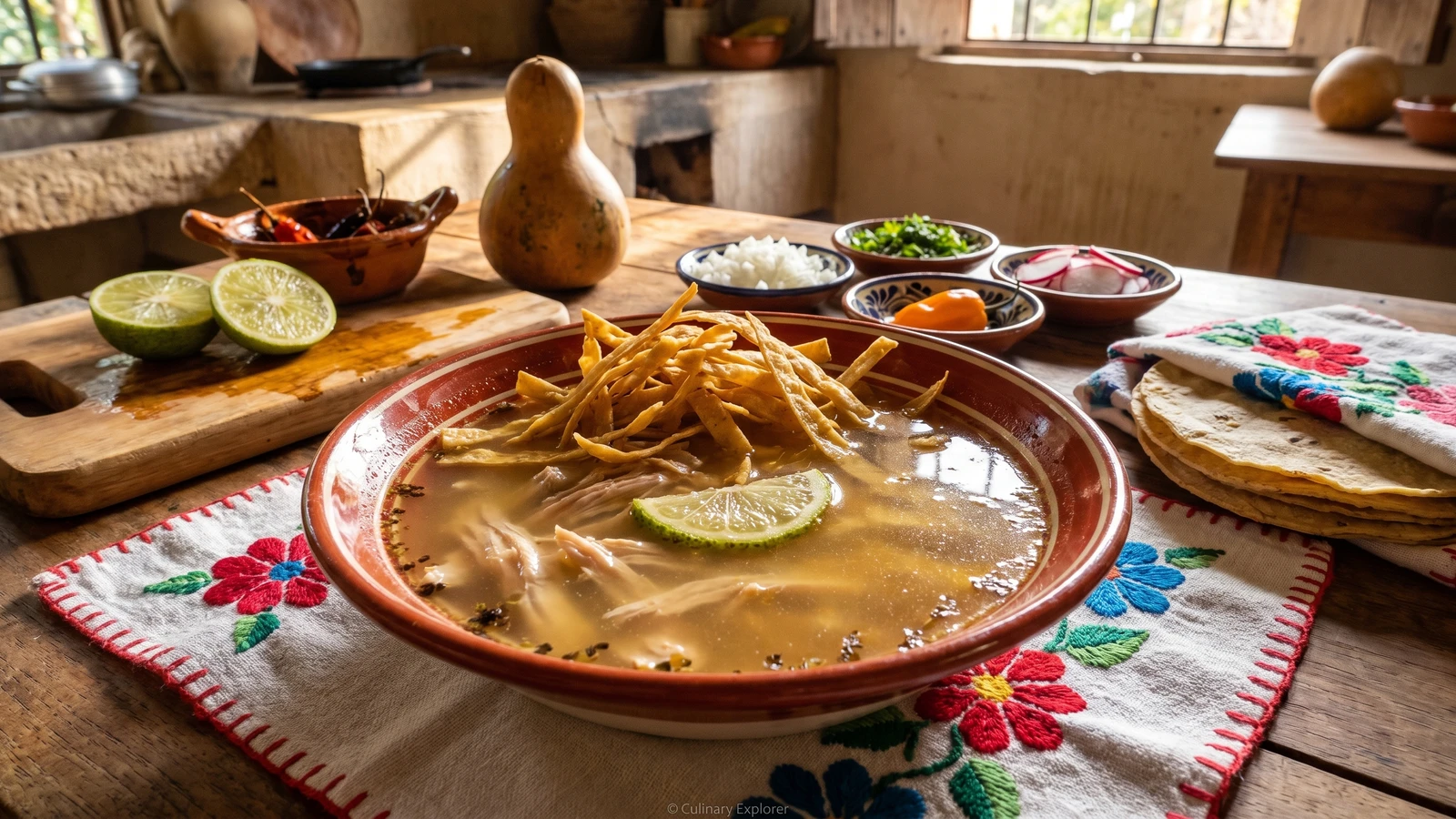 Sopa de Lima Yucateca